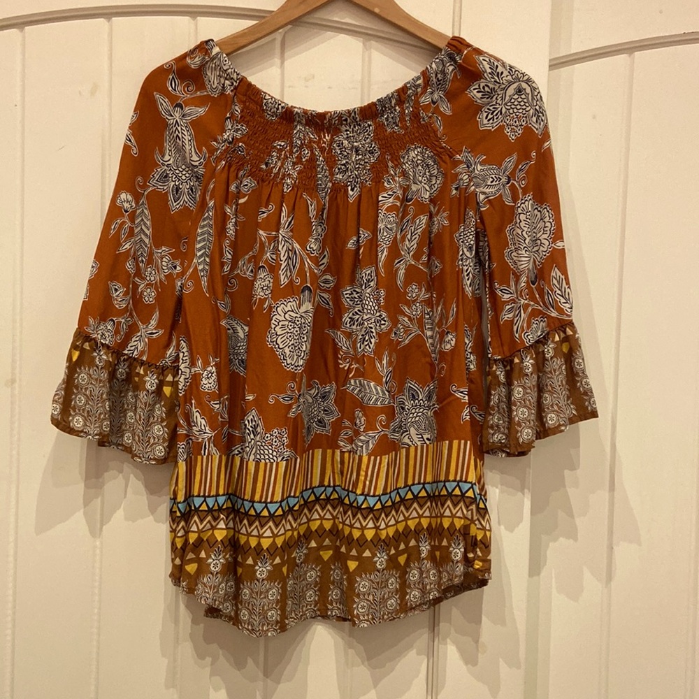 Brown top